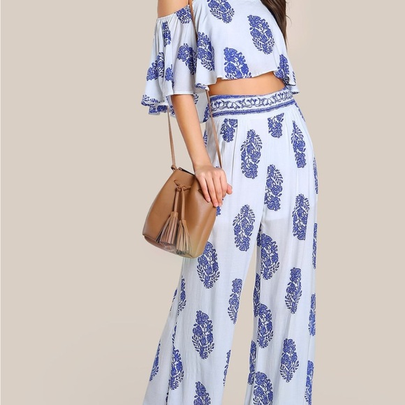 Cals Pants - Cals Boho 2 piece Jumpsuit